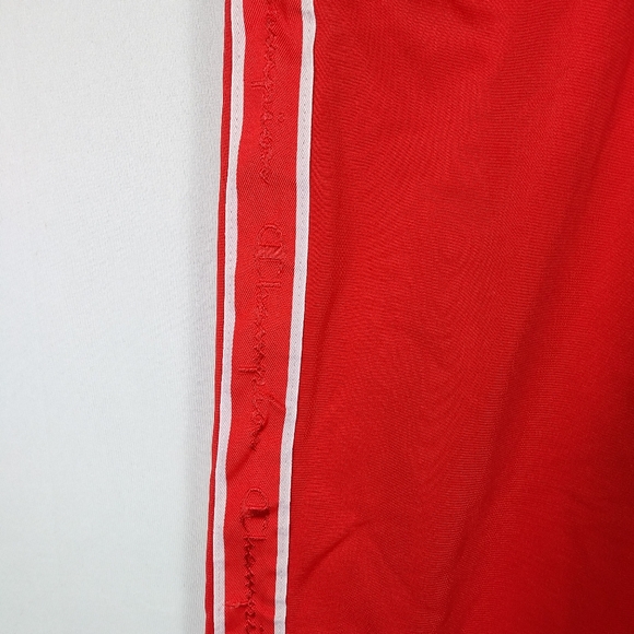 Champion Windbreaker Joggers Men's Size 1X L Orange Zipper Zip Pockets - Picture 5 of 11